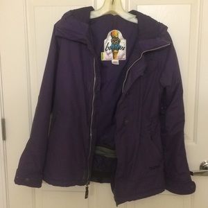 Purple Burton Dryride Ski Snowboard Jacket